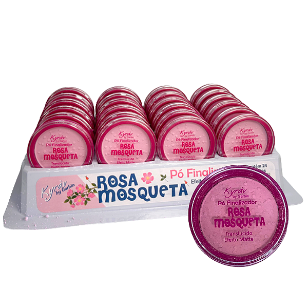 Pó Finalizador Rosa Mosqueta Pocket 3g Kyráv 730 - Box c/ 24 unid