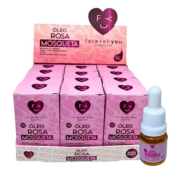Óleo de Rosa Mosqueta Forever You - Box c/ 12 unid