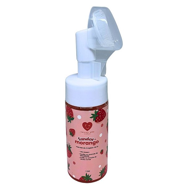 Mousse de Limpeza Facial Sundae de Morango Forever You