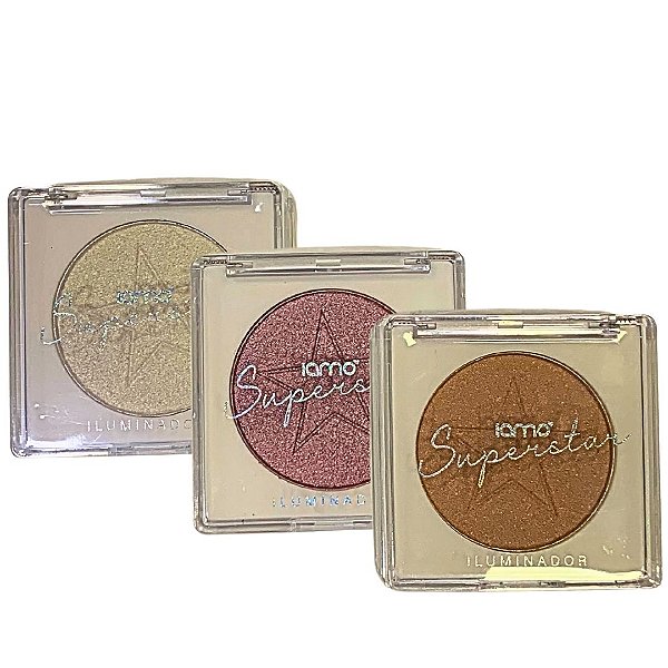 Iluminador Superstar Iamo YS43527 - Kit c/ 03 unid