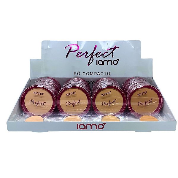 Pó Compacto Perfect Iamo YS43051 - Box c/ 24 unid