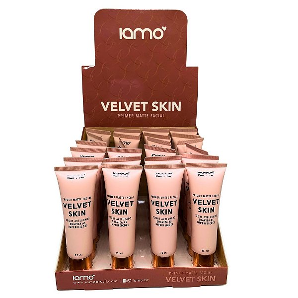 Primer Facial Matte Velvet Skin Iamo YS43037 - Box c/ 24 unid