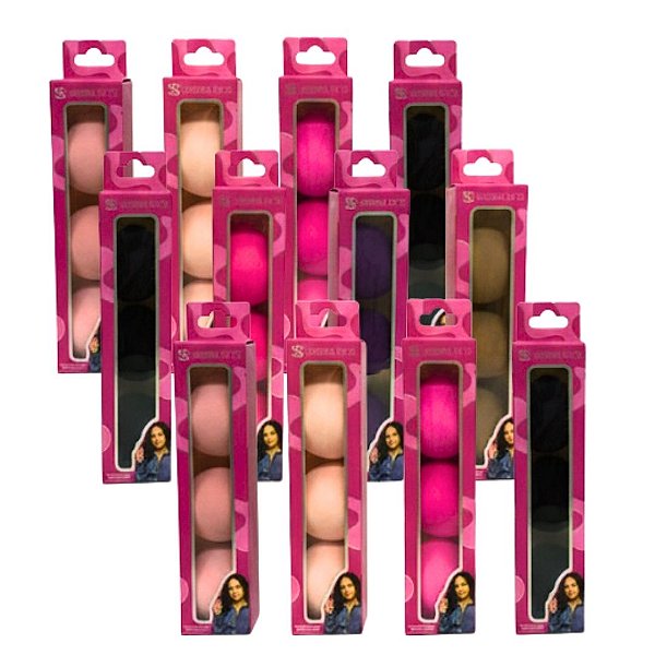 Kit com 03 Esponjas Sabrina Sato SP2006 - Pcte c/ 12 unid