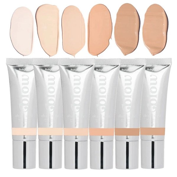 Base Líquida Blow Oh My Skin G1 Ruby Rose HB-M303 - Kit c/ 06 unid