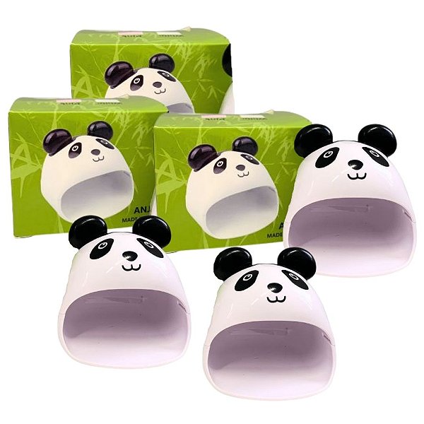 Mini Cabine de LED para Secagem de Unhas Panda ANJ-10 MN7126-1 - Kit c/ 03 unid