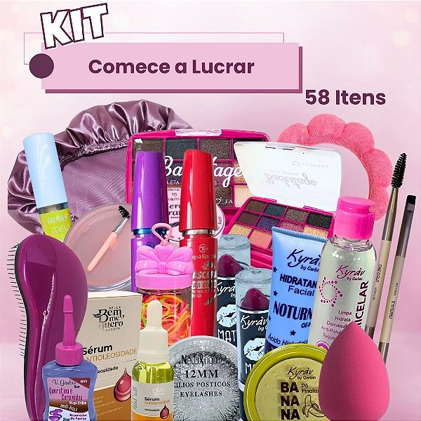 Kit Comece a Lucrar - 58 Itens