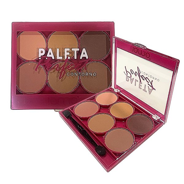 Paleta Contorno Perfect Iamo YS43013 Cor 01