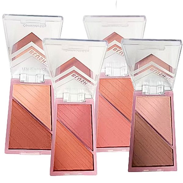 Blush Duplo Blushing Femme Paris FR054 - Kit c/ 04 unid