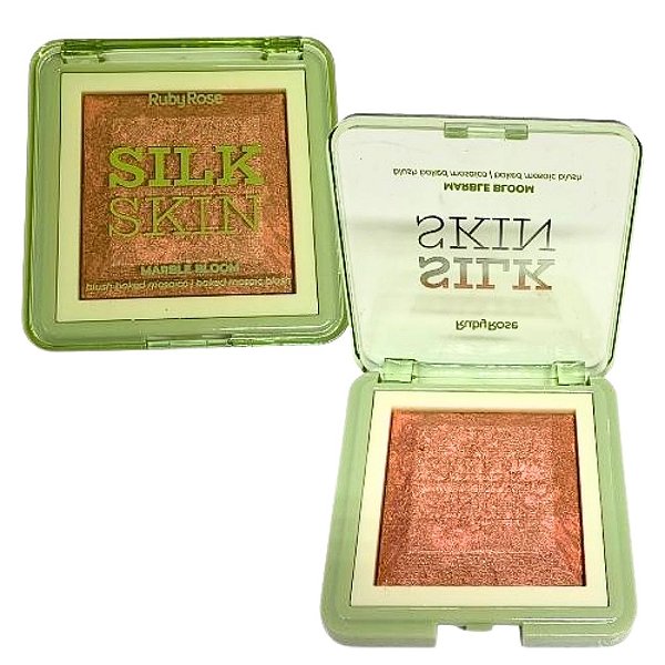 Blush Marble Bloom Mosaico Silk Skin Ruby Rose HB-F1001 Pure Honey