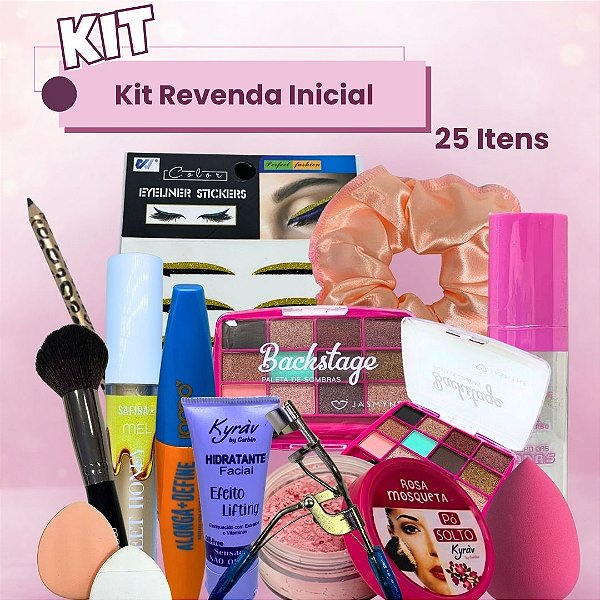 Kit Revenda Inicial - 25 Itens