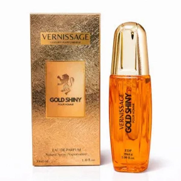 Perfume Gold Shiny Pour Homme 30ml Vernissagem