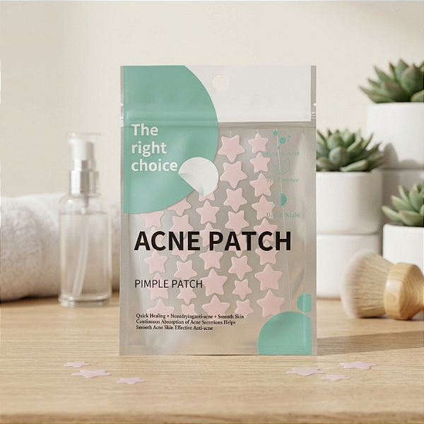 Adesivos Secante Para Acne Espinhas Estrelas Colorida