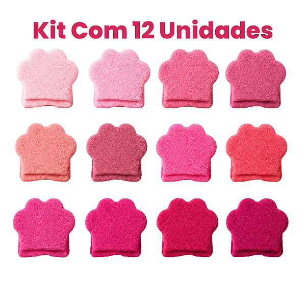 Esponjas Para Limpeza Facial - Pcte 12 Unid