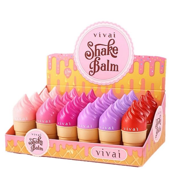 Balm Shake Sorvetinho Vivai 3343.1.1 - Box c/ 24unid