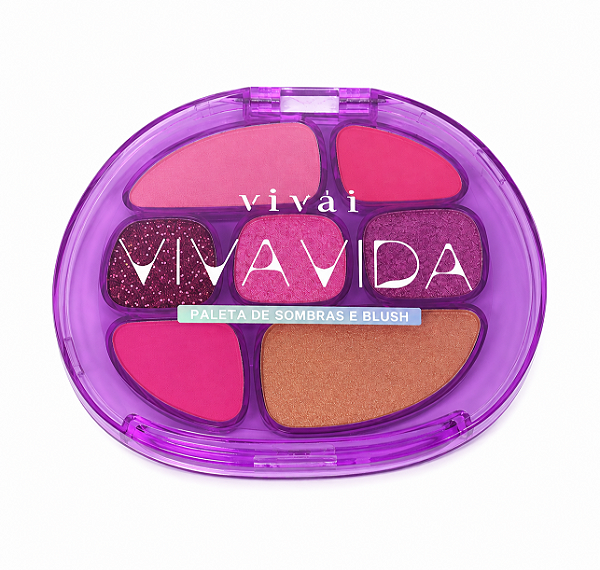 Paleta De Sombras Viva Vida Vivai 4052.1.1