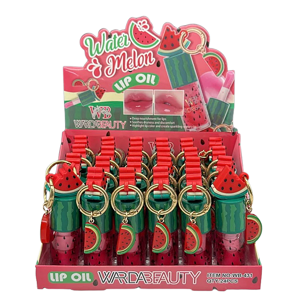 Lip Oil Melancia Water Melon WB431 - Box c/24unid