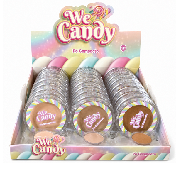 Pó Compacto We Candy Vivai 1257.1.1 - Box c/ 24unid