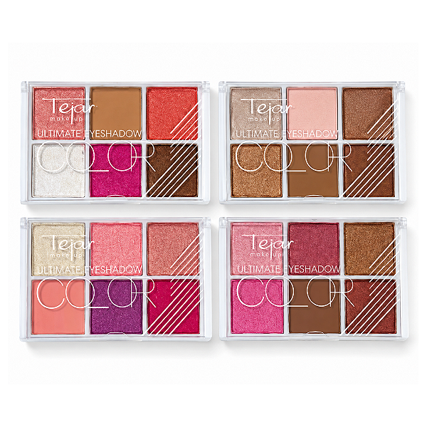 Paleta de Sombra Ultimate Eyeshadow Color tejar 2661 -Kit c/04unid