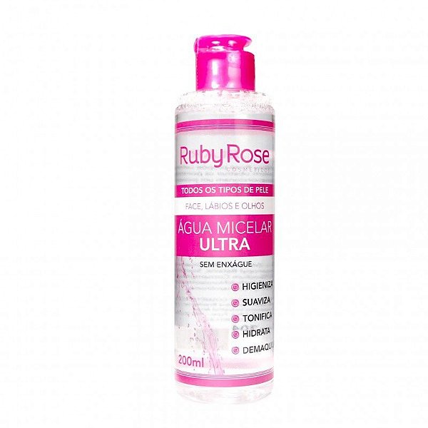 Água Micelar Ruby Rose 200ml HB-304