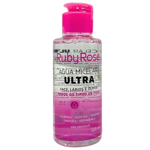 Água Micelar ULTRA Ruby Rose 120ml HB-300