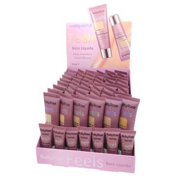 Base Líquida Feels Ruby Rose HB-8053 Group 02 - Box c/ 48 unid