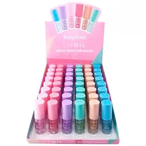 Gloss Labial Hidratante Lip Oil Ruby Rose HB-8221 – Box c/ 48 unid