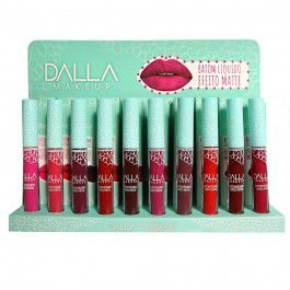 Batom Liquido Efeito Matte Dalla DL-0809 - Box c/ 50 unid