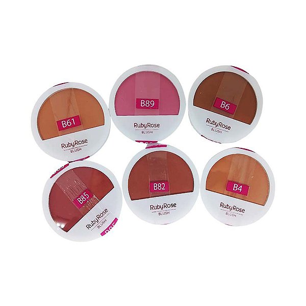 Blush Ruby Rose HB-6104 - Kit c/ 06 unid