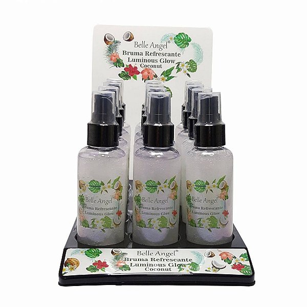 Bruma Refrescante Luminous Glow Coconut Belle Angel T029 - Box c/ 12 unid