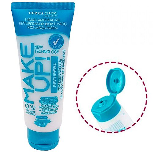 Hidratante Facial Recuperador Bioativado Pós Maquiagem Make Up Dermachem