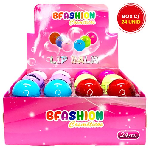 Lip Balm BFashion Bella Femme NR50008 - Box c/ 24 unid
