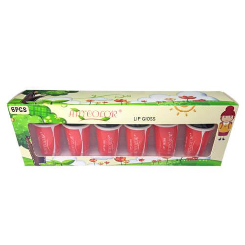 Lip Gloss Coca Any Color 1809 – Box c/ 06 unid