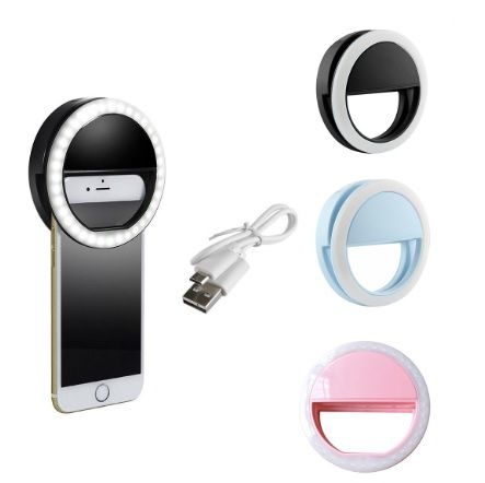 Luz de Selfie Ring Light Flash Anel Led XJ-01/SG-11