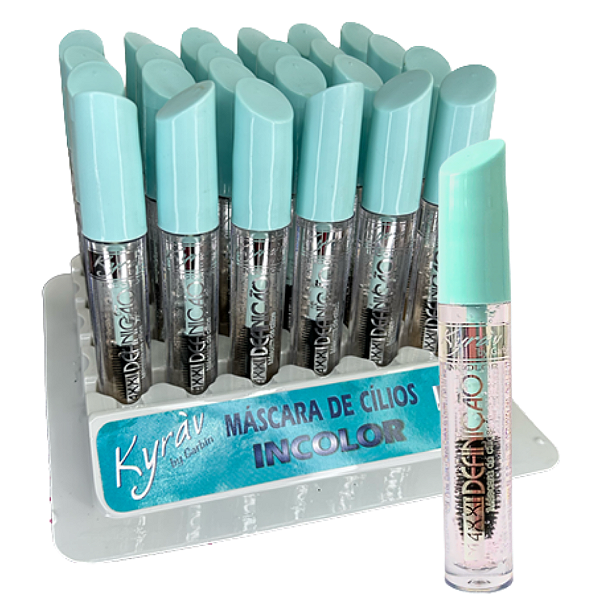 Máscara de Cílios Maxxi Definição Incolor 3,5g Kyráv 741 - Box c/ 24 unid