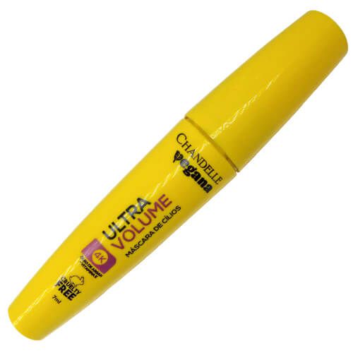 Máscara de Cílios Vegana 4K Ultra Volume Chandelle