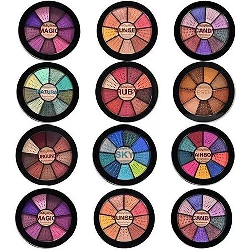 Mini Paleta de Sombras Ruby Rose HB-9986 - Caixa c/ 12 unid