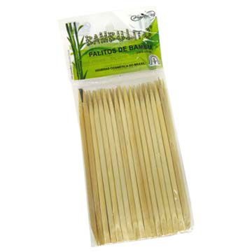 Palito de Madeira para Unhas 14cm/12cm HigiBras 990/988 - Pcte c/ 50 unid