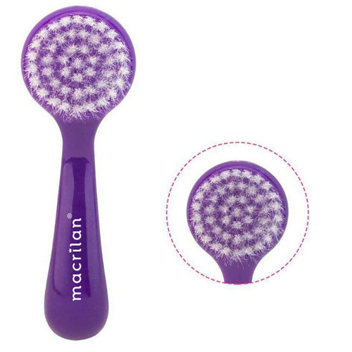 Pincel para Limpeza e Leve Esfoliação Facial Macrilan CP-03