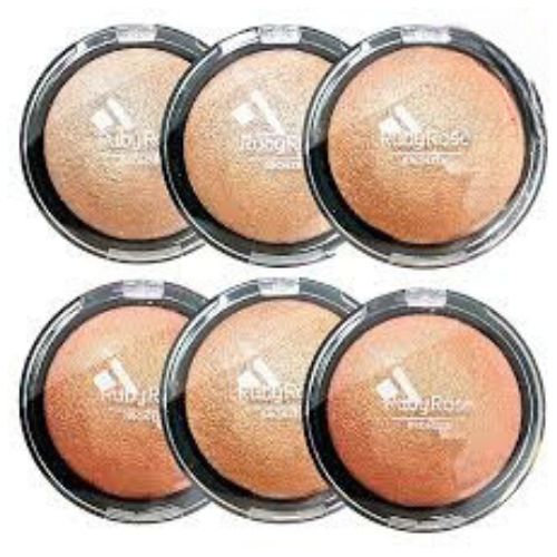 Pó Bronzeador Sunny Wind Ruby Rose HB-7213 - Kit c/ 06 unid