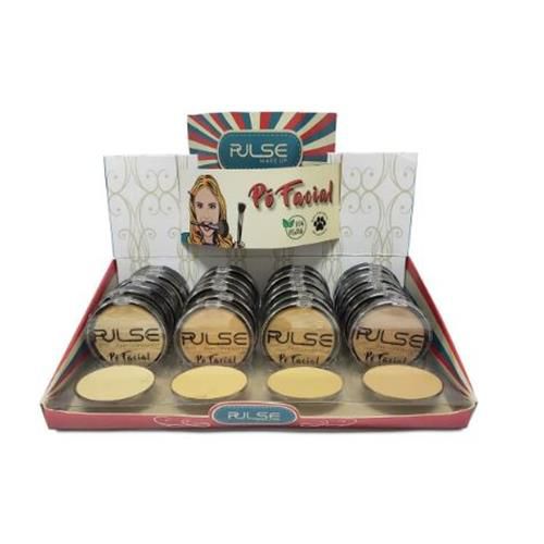 Pó Facial Compacto Pulse Make Up - Box c/ 24 unid