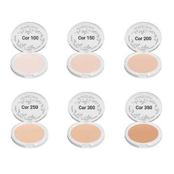 Pó Facial Compacto Velvety Cover HD Adversa AD114-A – Kit c/ 06 unid