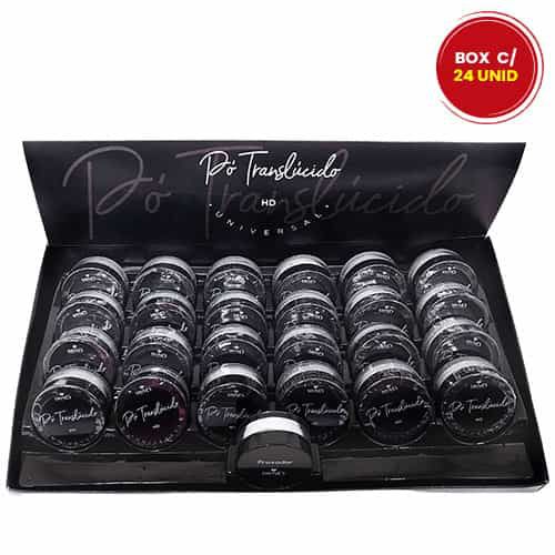 Pó Facial Translúcido HD Shine’s SH601 – Box c/ 24 unid