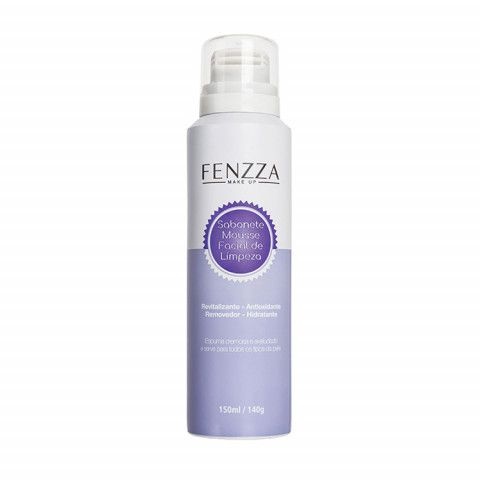 Sabonete Mousse Facial de Limpeza Fenzza Make Up FZ50006
