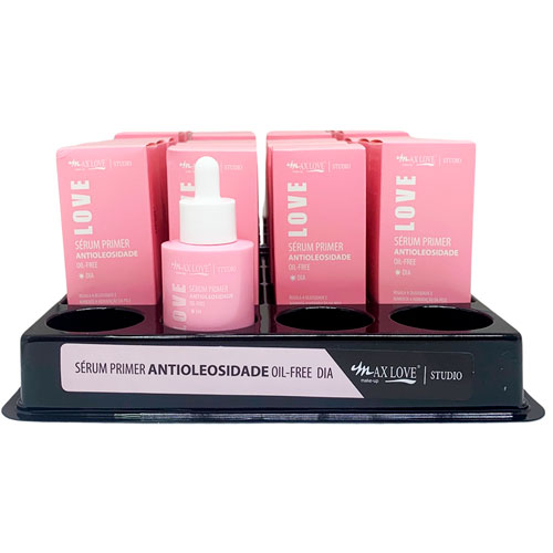 Sérum Primer Antioleosidade Oil-Free Dia Max Love – Box c/ 24 unid