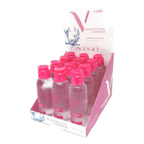 Água Micelar Clearskin Vivai 2130 – Box c/ 12 unid