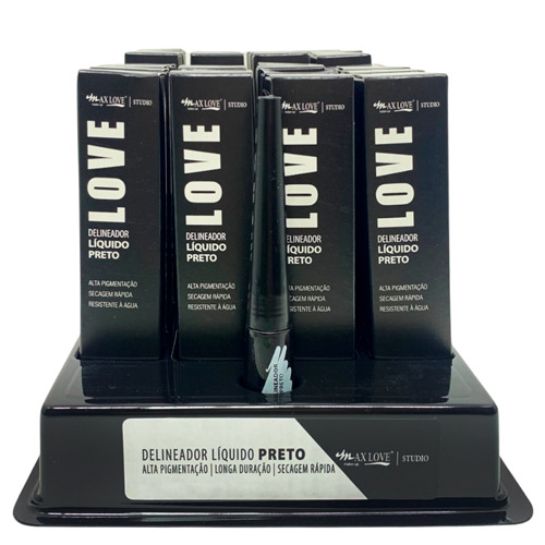 Delineador Líquido Max Love – Box c/ 32 unid