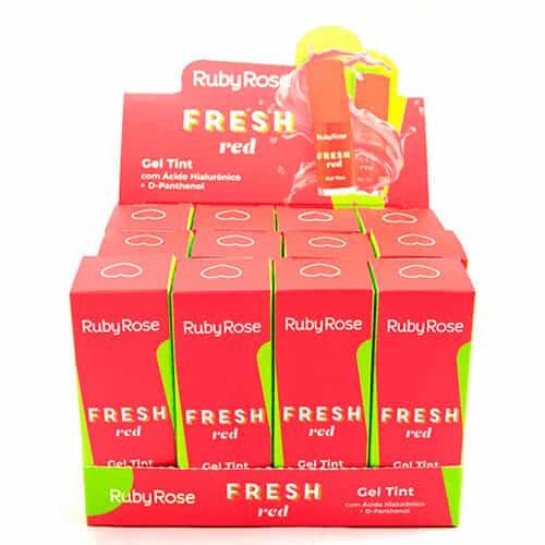 Gel Tint Fresh Red Ruby Rose HB-554 – Box c/ 12 unid