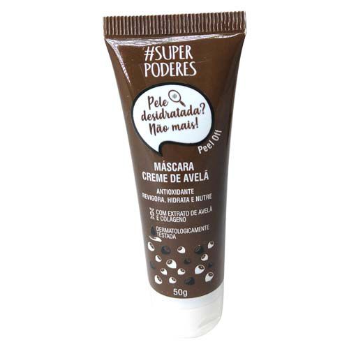 Máscara Bisnaga Creme de Avelã Super Poderes MFSP12