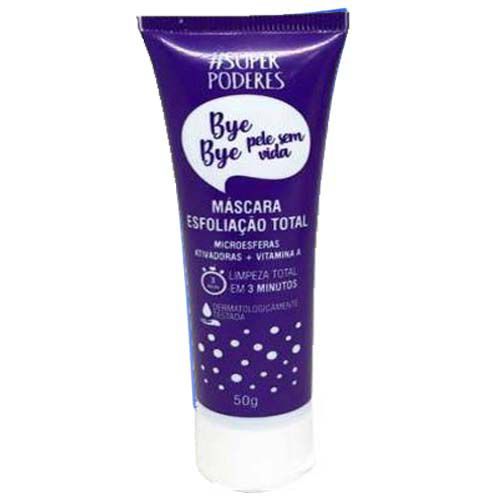 Máscara Bisnaga Esfoliação Total Super Poderes MFSP01
