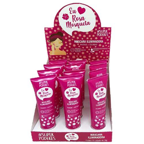 Máscara Bisnaga Iluminadora Super Poderes MFSP03 – Box c/ 12 unid